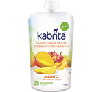 Яблочно-манговое пюре с козьими сливками Kabrita (6+ мес) 100 г