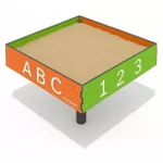 Песочница PlayPark 4442 Nisipieră pentru copii DS-42
