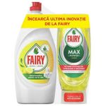 Средство для мытья посуды Fairy 8473 Fairy Lemon 800ml +Max Power 450ml