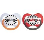 Suzetă din silicon simetrică Canpol 22/573 (18+luni), Racing