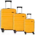 Valiză CCS Set 5225 Set Galben