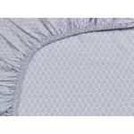 Lenjerie de pat Pip Studio 256343 Thousand Leaves Fitted Sheet 160x200 h25 Blue