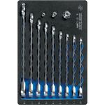 Cheie fixă King Tony 9-10112MRV ключи комбинированные с трещоткой, 10-19 мм, 12 пр. (FOAM)