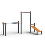 Echipament pentru exerciții în aer liber PlayPark WORKOUT C-029