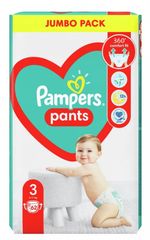 Подгузники-трусики Pampers Pants 3 (6-11 kg) 62 шт