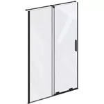 Перегородка для душевой кабины Ravak Shower door Roll 120x195 Black transparent RODP2-120 (X08VG0300Z1)