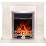 Камин электрический ArtFlame Rock ivory & Gala silver