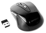 Wireless Mouse Gembird MUSW-6B-01, Optical, 800-1600 dpi, 6 buttons, Ambidextrous, 2xAAA, Black