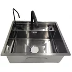 Chiuvetă bucătărie Backer Combo 550-45073 Nano Black