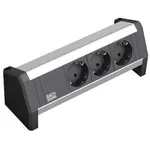 Удлинитель электрический BACHMANN 339.1002 Modul desk 3xSchuko negru
