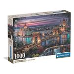 Puzzle Clementoni Puzzle 1000 Luminile Dunarii (37113)