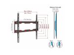 Wall Mount No-Drill Barkan 'ND300'' Black 19