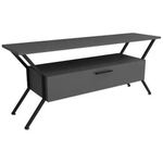 Тумба напольная для TV Trendy Tarz Antracit, 124x54x35cm (GTR000229)