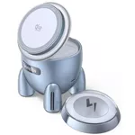 Зарядное устройство беспроводное Ugreen 65300 Magnetic 2-in-1 Rocket, Silver