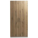 Шкаф Mashtab 12245 FLEXO M4 alb uși stejar evoke 1000x530x2200