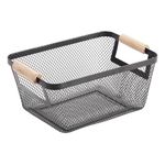 Cutie depozitare Bisk 08564 UMBRA, organaizer mic, mat negru