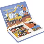 Настольная игра Janod J02526 Joc magnetic Construction