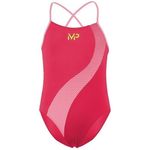 Accesoriu pentru înot AquaLung Costum baie copii LUMY Bright Pink/Coral 14Y