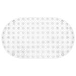 Covoraș de baie Bisk 05194 antiderapant, 39x69, alb, PURE