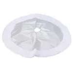 Новогодний декор Promstore 20269 Covoras pentru bradul de Craciun D90cm, argintiu