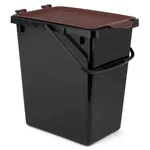 Coș de gunoi miscellaneous PPH Chadex 11L Black/Brown