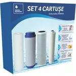 Cartuș filtre de tip-curgere Hydro S Set 4 cartușe, 1+2+3 trepte, + 5a (postcarbon) 0892636