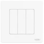 Выключатель электрический Moes ZS-SR-EU3-LN-WH-MS