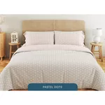 Lenjerie de pat Relaxe Home Lenjerie de pat Soft Dreams (EURO) (200x220) (Pastel Dots)