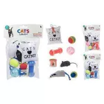 Produse pentru animale domestice Promstore 44947 Игрушки для кошек Cats 8шт, 12X10сm, 3цвета