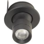 Освещение для помещений LED Market Spot Incastrat Mini 3W, 3000K, LM-H03, Rotativ, Black