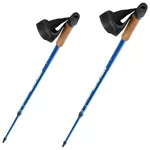 Bețe pentru trekking Nils 7429 Baston treking nordic (2buc) 87-135cm NW607 BLUE (25-1-011)