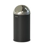 Coș de gunoi Alda 605 CLEAN WORLD 20L, 52*24cm, metal negru