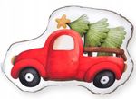 Комплект подушек и одеял Albero Mio Christmas Car (perna de pluș)