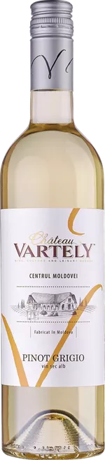 Vin Château Vartely IGP Pinot Grigio, sec alb 2022,  0.75 L