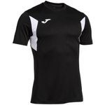 Îmbrăcăminte sport Joma Winner III Short Sleeve T-Shirt Black White (3XL) 103150.102