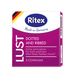 Презервативы - RITEX LUST 3шт. Упаковка 20x3шт