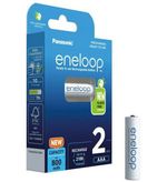 AAA  Eneloop 800mAh, Blister*2, Panasonic, BK-4MCDE/2BE