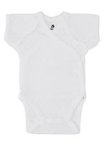 Haine pentru copii Minikin 25100556 Ажурный листик Боди р-р56, белый, унисекс