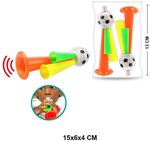 Echipament sportiv miscellaneous 408 Fluier plastic multicolor cu fir Fotbal 102673