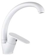 Bateria bucătărie Sandy 49197 Nobilis pipa F alb mat