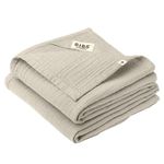 Аксессуар для пеленания BIBS 9402214 Set de 2 museline Sand, 70x70cm