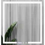 Oglindă baie Bayro Otto 700x800 LED touch, подогрев, часы, термометр