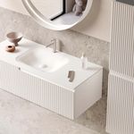 Dulap pentru lavoar Orka Moonlight 70 white matt (un sertar)