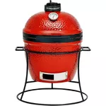 Мангал Kamado Joe KJ13RH Jr. Red (pe carbuni)