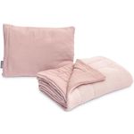 Комплект подушек и одеял Sensillo 42161 Set cuvertura cu perna roz