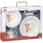 Seturi pentru hrănire bebelușilor Sophie la Girafe 470007 Set de masa (versiunea Balloons)