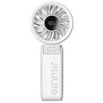 Ventilator portativ JisuLife Life7S, 3.5-19h, 5000mAh, 5 viteze, Gri deschis