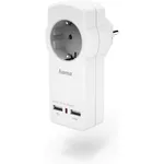 Розетка электрическая Hama 183273 USB socket adapter / charger, 3 A, white