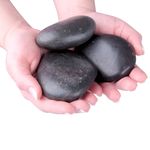Лавовые / базальтовые камни (3 шт.) 8-10 см, 880 г inSPORTline 11196 (8905)