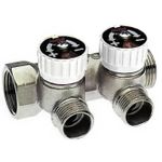 Set distribuitor ICMA Colector 3/4 F/M 2 robineti